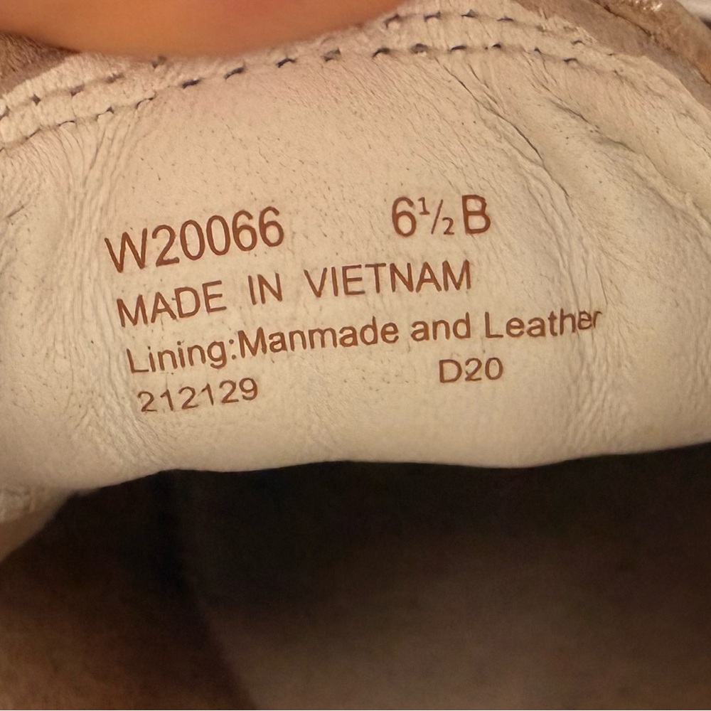 Cole Haan Women's Cream White Lace-Up Leather Sneakers - Picture 5 of 7